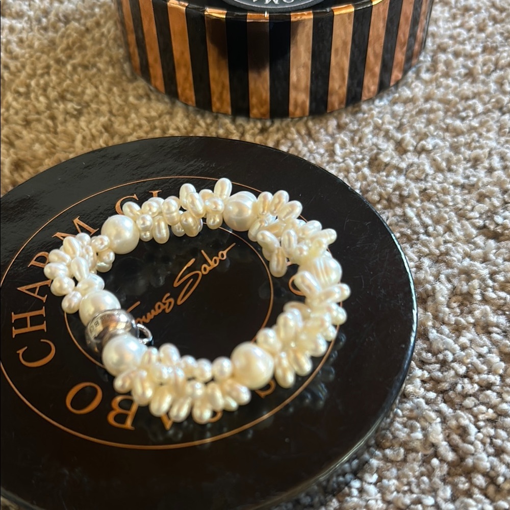 Thomas Sabo White Beaded Bracelet - Picture 9 of 10